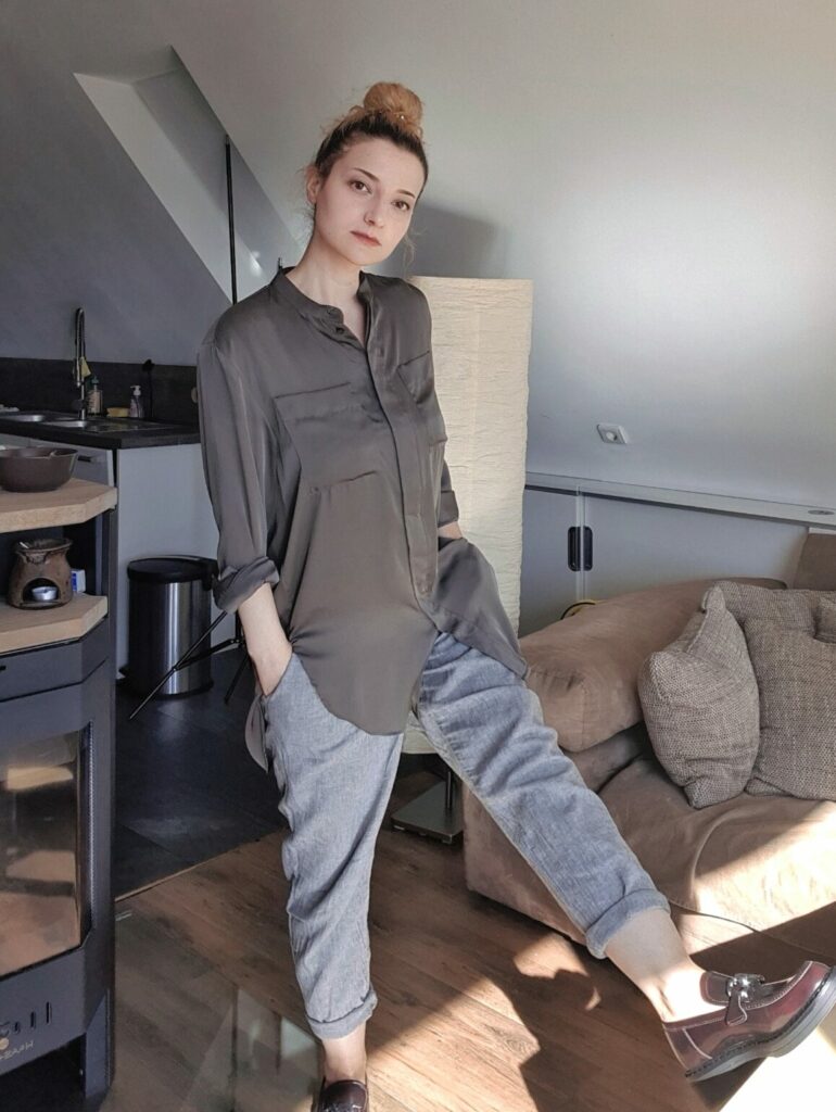 Comfortable Loungewear With Loafers